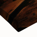 Black and white landscape art painting of Kyoto on large stretched canvas, suitable for bedroom wall decor.