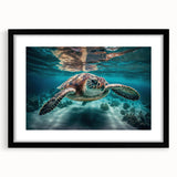 Extra large, textured abstract art print featuring vibrant.