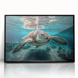 Large abstract wall art featuring a Malaysian landscape in mid-century modernist style.