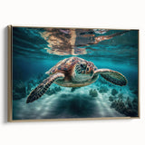 Framed canvas of a vintage-style Malaysian landscape in black and gold tones, ideal for bedroom wall art.