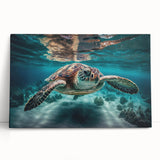 Black and white photograph of a Malaysian landscape on large stretched canvas, ideal for kitchen wall art or bedroom decor.