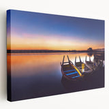 Large canvas print of a Myanmar landscape in earthy tones, ideal for kitchen wall art.