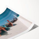 Extra large wall art featuring line art flowers in muted earth tones on a rolled canvas, ideal for large living room decor.