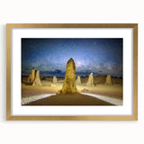 Textured abstract art print of Perth scenery in muted earth tones on a framed canvas, ideal for bedroom art.