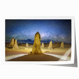 Extra large rolled print of Perth scenery with vibrant floral elements, ideal for art wall dining room.