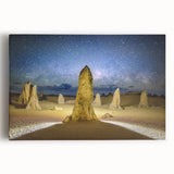 Black and white stretched canvas featuring a panoramic view of Perth, Australia, ideal for kitchen wall art.