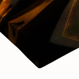 Black and white landscape painting of Ontario, Canada on large stretched canvas, suitable for bedroom wall art.