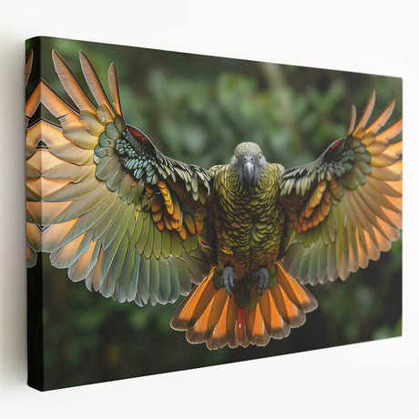 Large canvas print of a vibrant Guatemalan landscape, ideal for kitchen wall art.