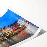 Extra large wall art featuring line art flowers in muted earth tones on a rolled canvas, ideal for large living room decor.