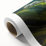 Art Deco poster featuring Prague skyline in muted pastel shades on rolled canvas, ideal for nursery wall art.