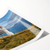 Extra large rolled print featuring line art flowers in monochrome, ideal for large living room wall decor.