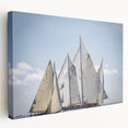 Scenic view of southern France on large stretched canvas, featuring muted earth tones, ideal for kitchen wall art.