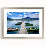 Extra large abstract art print of a Bavarian landscape in muted earth tones on a framed canvas, ideal for living room decor.