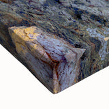 Large art canvas featuring a black and white landscape painting of Crete, Greece, ideal for bedroom wall decor.