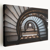 Large canvas print of Rome scenery in muted earth tones, suitable for kitchen wall art.