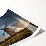 Extra large wall art featuring line art flowers in muted tones on a rolled print, ideal for large living room decor.