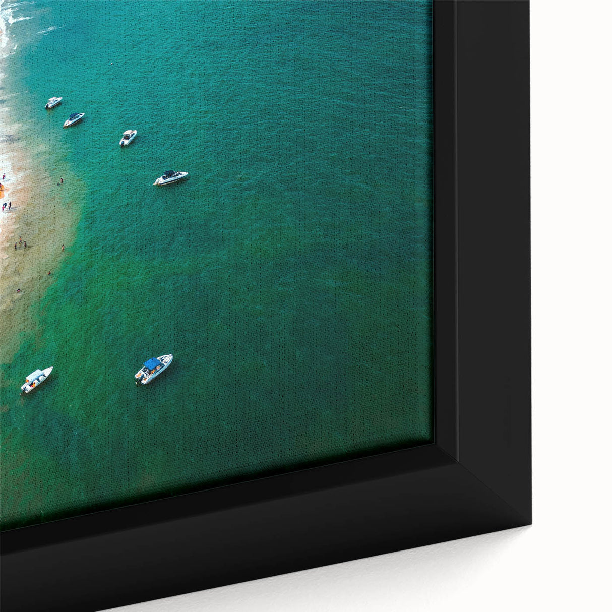Extra large framed canvas featuring a textured portrayal of Porto, Portugal in vibrant, colorful art.