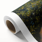 Art Deco poster of Porto, Portugal scenery in muted blue and white tones on rolled canvas, ideal for nursery wall art.