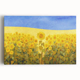 Black and white photograph of a European cityscape on large stretched canvas, ideal for kitchen wall art.