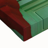 Black and white landscape art painting of Baja California on stretched canvas, suited for bedroom decor.