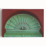 Black and white stretched canvas of Baja California landscape, ideal for kitchen art.