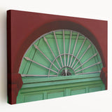 Large stretched canvas featuring a vibrant Baja California landscape, ideal for kitchen wall art.