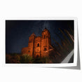 Extra large rolled print of Oaxaca scenery with vibrant floral designs, suitable for art wall dining room.