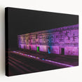Large art piece featuring a vibrant Mexico Yucatan landscape on stretched canvas, ideal for kitchen wall art.