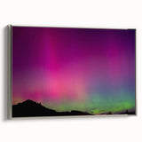 Landscape art painting of Otago, New Zealand, featuring colorful hills on black framed canvas, ideal for living room decor.