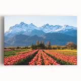 Black and white stretched canvas of Argentine landscape, ideal for kitchen wall art.