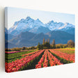 Large canvas print of an Argentine landscape in earthy tones, ideal for kitchen wall art.