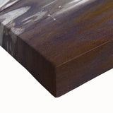 Black and white landscape art painting of Bolivian scenery on large stretched canvas, suitable for bedroom wall decor.