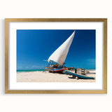 Extra large abstract art print depicting a textured scenery of Brazil, in a gold frame with mat, ideal for living room decor.