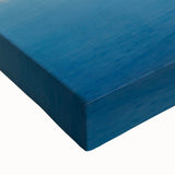 Black and white landscape art painting of Chilean scenery on stretched canvas, ideal for bedroom wall decor.