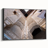 Black and white landscape art painting of Alabama scenery on framed canvas, ideal for bedroom wall decor.