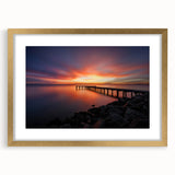 Extra large abstract art print of Delaware scenery in muted earth tones on a framed canvas, ideal for living room decor.