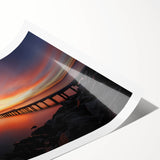 Extra large rolled canvas print featuring line art flowers in muted earth tones, ideal for large living room wall art.