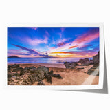 Extra large rolled print of Kauai, Hawaii scenery with vivid green and blue tones, suitable for art wall dining room.