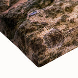 Black and white landscape painting of Kauai on stretched canvas, ideal for bedroom wall art.