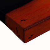 Black and white landscape art painting of a serene Maine scenery on large stretched canvas, ideal for bedroom decor.