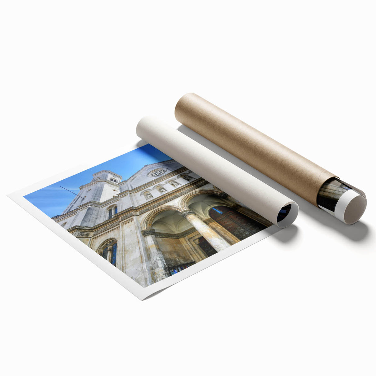 Rolled print of St.