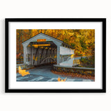 Extra large, textured abstract art print of colorful, swirling patterns on a framed black canvas.