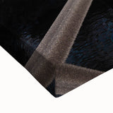 Black and white landscape art painting of Vermont scenery on large stretched canvas, suitable for bedroom wall decor.