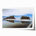 Olympic National Park scenery on a rolled canvas print, featuring lush green tones, perfect for art wall dining room.