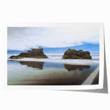 Olympic National Park scenery on a rolled canvas print, featuring lush green tones, perfect for art wall dining room.