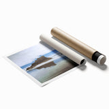 Extra large rolled print of Olympic National Park with lush greenery and floral elements, ideal for classy bathroom wall art.