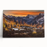 Black and white large art print of Seattle skyline on stretched canvas, ideal for kitchen wall art or bedroom decor.