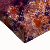 Large black and white landscape art painting of Yellowstone on stretched canvas, ideal for bedroom wall art.