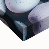 Black and white landscape art painting on a large canvas, depicting spring trees, ideal for bedroom wall decor.