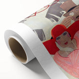 Vintage Vogue Wall Art - 1928 Stylish Couple Illustration Print